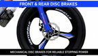 STONER 52(3) Aluminum Mountain Bike | Blue & Grey | 20 Inch (CBF005)
