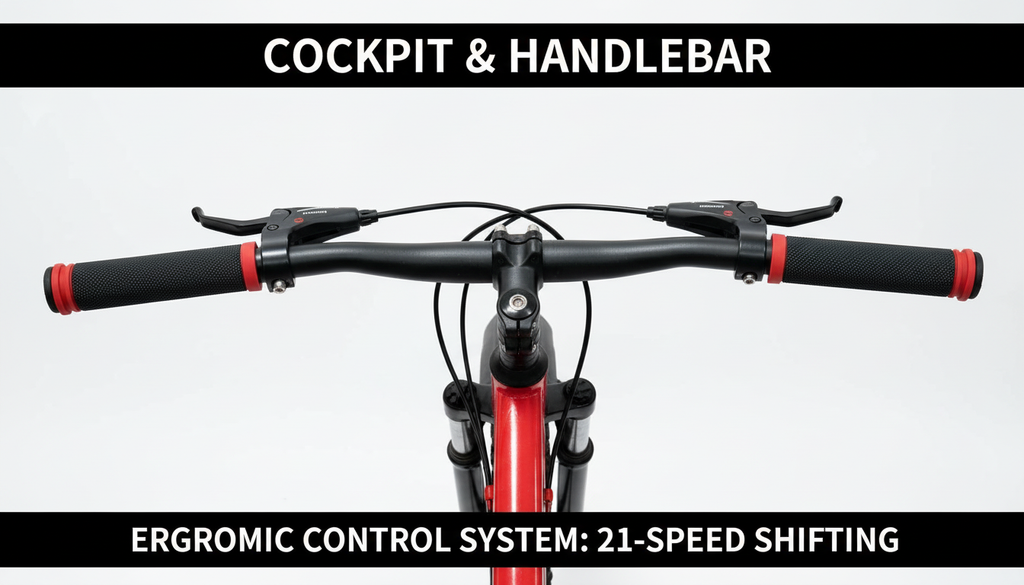 VOXY MTB-301 Red Mag-Wheel Edition (26-inch)
