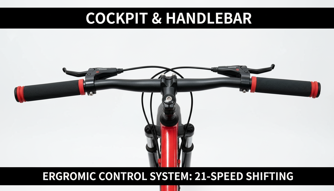VOXY MTB-301 Red Mag-Wheel Edition (26-inch)