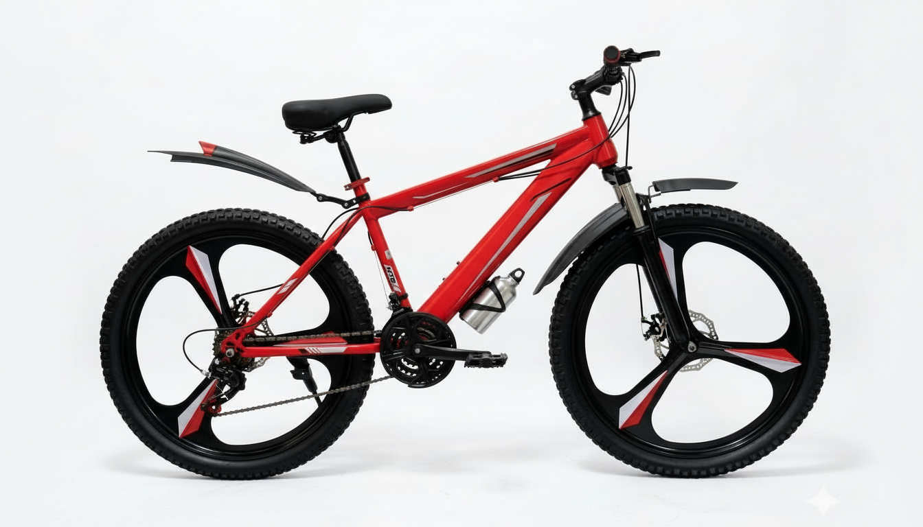 VOXY MTB-301 Red Mag-Wheel Edition (26-inch)