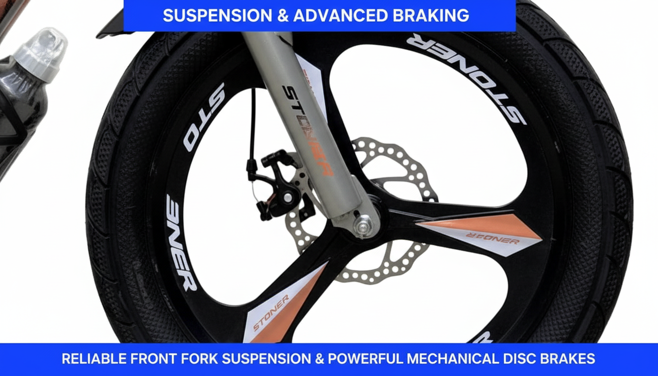 STONER 52(1) Mountain Bike - 20 Inch