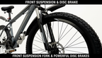 VOXY MTB-201 Slate Grey Series (26-inch)
